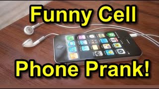 Funny Prank  Cell Phone How To Prank [upl. by Korfonta]