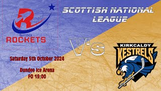 GOALS  Dundee Rockets V Kirkcaldy Kestrels  5th October 2024 [upl. by Rochkind]