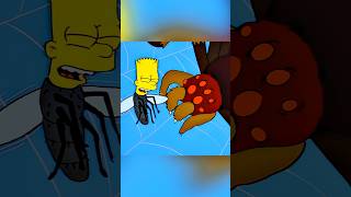 Bart Transformed Into a Fly 😱 simpsons shorts [upl. by Kelson]