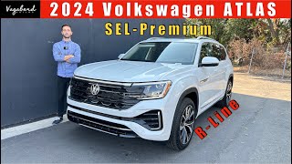 2024 Volkswagen Atlas SEL Premium RLine Is this your next car [upl. by Ploch]