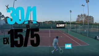 Set amical contre le Clem  La showtimerie est au rendezvous  ex 155 vs 301 [upl. by Battat]