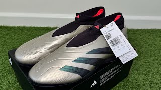 Adidas Predator Laceless League TF Shoes  On Feet amp Unboxing ASMR [upl. by Evangelina]