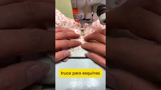 aprende a realizar las esquinas de los edredones en la maquina de coser shorts [upl. by Ehgit419]