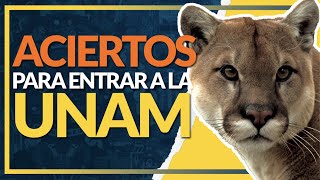 ¿Cuántos aciertos necesitas para entrar a la UNAM [upl. by Drus594]