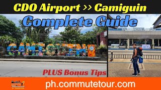 Commute from CDO Airport to Camiguin by Bus or Van and Ferry plus fare and bonus tips [upl. by Geoffry520]