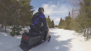 Buchans Snowmobile  To the Notch via Clementine Road [upl. by Stclair]