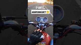 Aquaplanagem🤔 motovlog moto agua aquaplanagem viral video titan150 shorts youtubeshorts [upl. by Acira88]