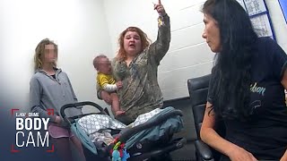 Bodycam Mom Busted for Shoplifting from Walmart with Baby Stroller Police Say [upl. by Vevine]