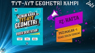 PRİZMALAR1  Temel Diklik Teoremi  TYTAYT GEOMETRİ KONU ANLATIMI [upl. by Erland]