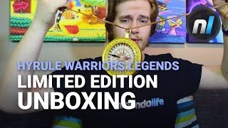 Hyrule Warriors Legends Limited Edition Unboxing 3DS  Linkles Compass [upl. by Euqinotna110]