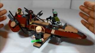 Lego Star Wars Desert Skiff 2012 REview [upl. by Soni]