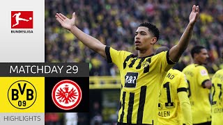 Borussia Dortmund  Eintracht Frankfurt 40  Highlights  Matchday 29 – Bundesliga 202223 [upl. by Bettine]