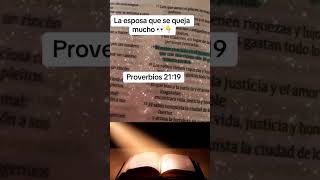 Proverbios 2119 La Biblia [upl. by Placido]