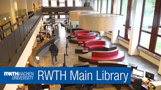 Library Tour at RWTH main Library 📚 [upl. by Tavis]