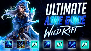 Wild Rift  Ashe Guide  Build Combos Runes Tips and Tricks [upl. by Essex]