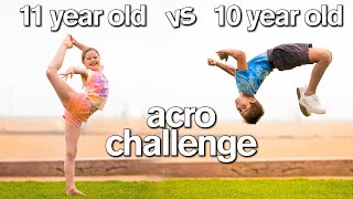 BOY vs GIRL Acro Gymnastics Challenge DONT Ship Them 😂 [upl. by Esau]