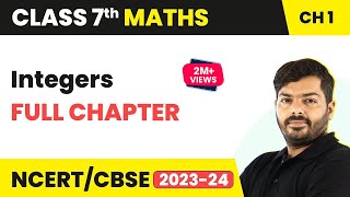 Class 7 Maths Chapter 1  Integers Full Chapter Explanation and Exercise 11 to 14 [upl. by Imoin]