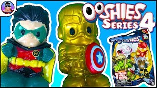 Marvel and DC Comics Ooshies SERIES 4  Blind Bag Opening [upl. by Garcon]