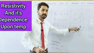 Resistivity and its dependence upon temperature in UrduHindi  12th class physics  phy ka safar [upl. by Lleynad]