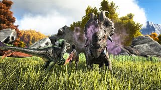 BISA TAME BANYAK DINO TERNYATA ARK Survival Evolved [upl. by Aliak]