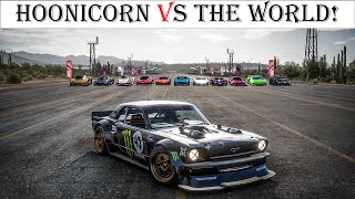 Forza Horizon 5  Hoonicorn VS The World  In Memory of Ken Block [upl. by Lehcear]