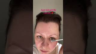 Apply Idole with Me mascara makeup makeuptutorial [upl. by Milinda43]