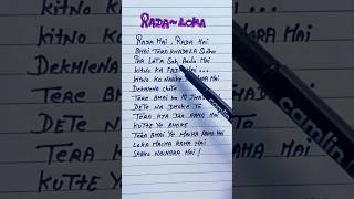 rada hai rada 💖Loka rapper music rap lyrics song [upl. by Notlek]