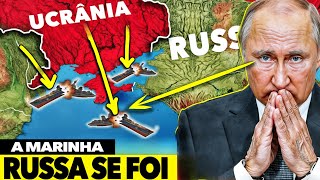 Ucrânia destrói portos principais por que a Crimeia é o maior problema da Marinha Russa [upl. by Ardaid171]