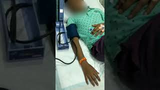 demonstration of trousseau’s sign of Hypocalcemia watch the wrist tetany [upl. by Nohj949]