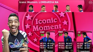 INTER MILAN  ICONIC MOMENT LOMBARDIA NA PACK OPENING PES 2021 MOBILE [upl. by Colon847]