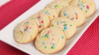 Italian Butter Cookie Recipe  Laura Vitale  Laura in the Kitchen Episode 758 [upl. by Tloh20]