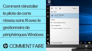 Comment réinstaller le pilote de carte réseau sans fil avec le gestionnaire de périphériques Windows [upl. by Krauss]