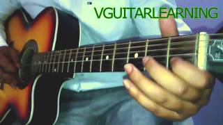 Papa Kehte Hain Bada Naam Karega Guitar Tutorial  VERY EASY GuitarLesson [upl. by Atinram]