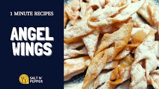 Christmas Angel Wings recipe  Polish Chrusciki recipe  in Malayalam  shorts [upl. by Dewie934]