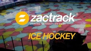 zactrack  Ice Hockey Entertainment On Ice Projection [upl. by Nakah569]