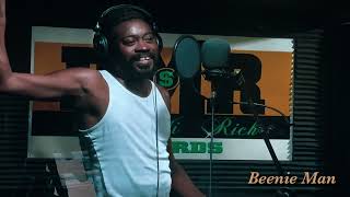 Beenie Man recording  Dude  Dubplate [upl. by Carhart]