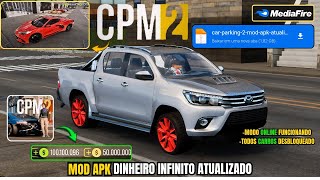 Car parking multiplayer 2 mod dinheiro infinito atualizado 2024  car parking 2 mod apk atualizado [upl. by Aruasor]