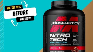 MuscleTechs Newest Innovation NITROTECH 100 Whey Gold [upl. by Nyral]