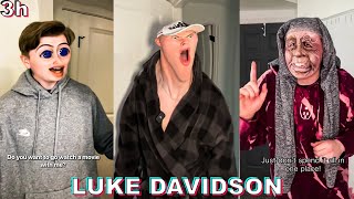 3 HOURS Luke Davidson BEST TIKTOKS OF 2023  Funny LUKE DAVIDSON [upl. by Bashemath928]