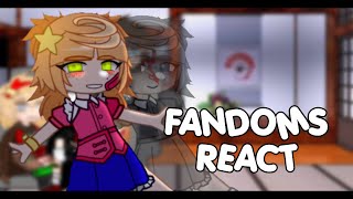 FANDOMS react to ELIZABETH AFTON  FNAF x Gacha  Afton Family [upl. by Aivle154]