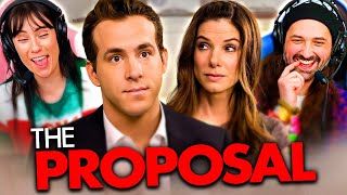 THE PROPOSAL 2009 MOVIE REACTION FIRST TIME WATCHING Ryan Reynolds  Sandra Bullock [upl. by Ailemac214]