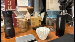 1Zpresso KPlus vs Comandante C40  April Dripper [upl. by Trubow]