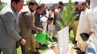 Balochistan Chief Minister Mir Sarfaraz Bugti Monsoon tree Plantation Campaign [upl. by Justinian]