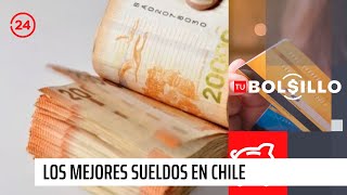 Tu Bolsillo ¿Dónde están los mejores sueldos de Chile  24 Horas TVN Chile [upl. by Yahsan]