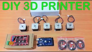 3D Printer  Homemade  Part 1 [upl. by Aerdnahs]