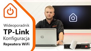 Konfiguracja wzmacniacza sygnału WiFi marki TPLink  Eltrox [upl. by Ahsenom]