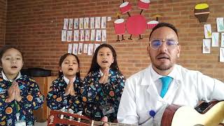 por los niños y las flores 💐 Canto penitencial Eucaristía para niños [upl. by Aveneg857]