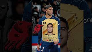 Blue Or Red Di Lorenzo Fifa Card Vs Ashraf Hakimi Fifa Card eafc24 fifa fc24 [upl. by Arada]