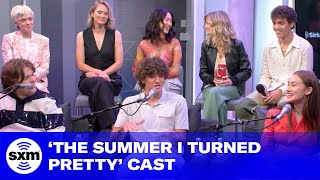 Cast of The Summer I Turned Pretty on Filming Flashbacks [upl. by Banwell]