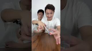 Magic trick explained shorts fun [upl. by Nanahs]